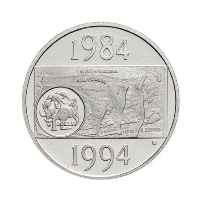 $1 1994 Decade Dollar Silver Proof