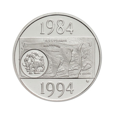 $1 1994 Decade Dollar Silver Proof