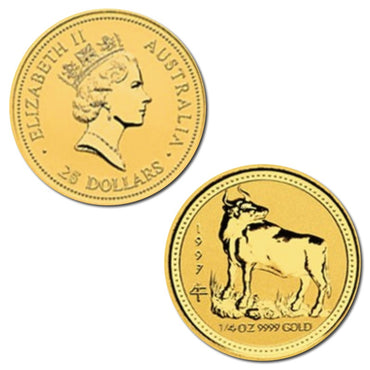 1997 Year of the Ox 1/4oz Gold Proof