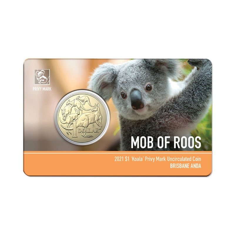 $1 2021 Koala Privy Mark - ANDA Brisbane