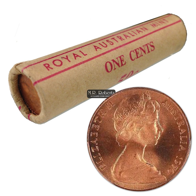 1c 1970 Royal Australian Mint Roll