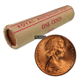 1c 1971 Royal Australian Mint Roll