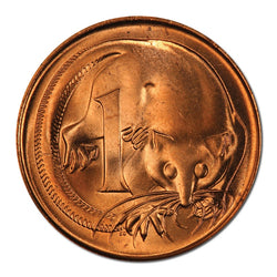 1c 1971 Royal Australian Mint Roll