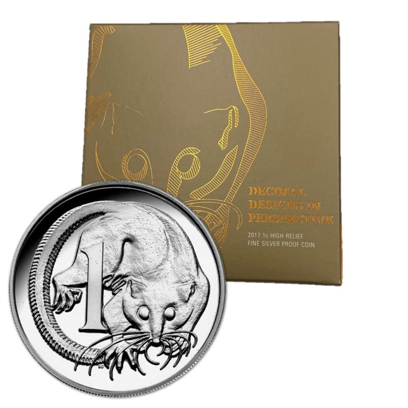 1c 2017 High Relief Fine Silver Proof