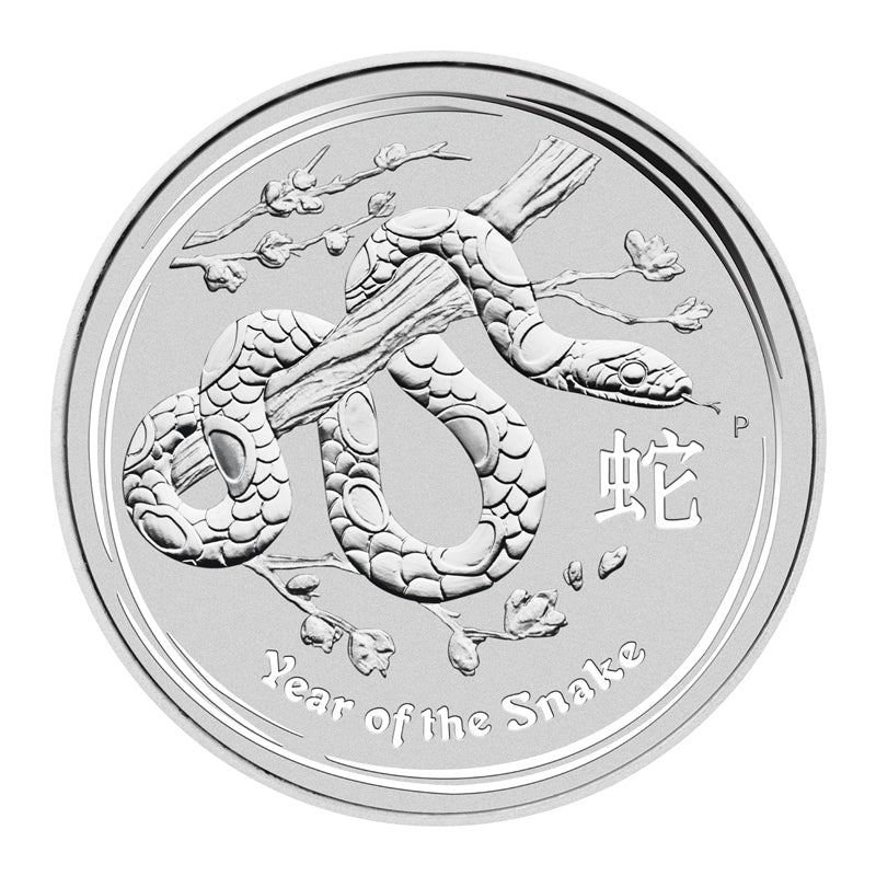 2013 Year of the Snake Silver UNC