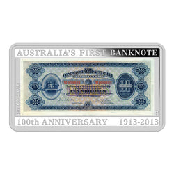 2013 Australia's First Banknote Centenary Coin & Stamp Set