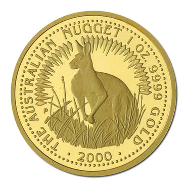 2000 5 Coin Gold Nugget Proof Set