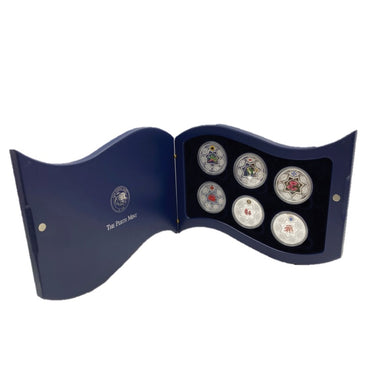 2001 Centenary of Federation State Tribute Series 6 Coin Silver Set