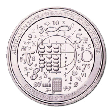 2004 Evolution of Numbers 10oz Silver Proof