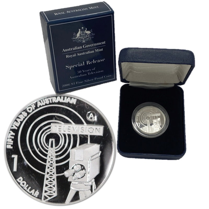 $1 2006 Television Silver Proof - 'A' Special Release