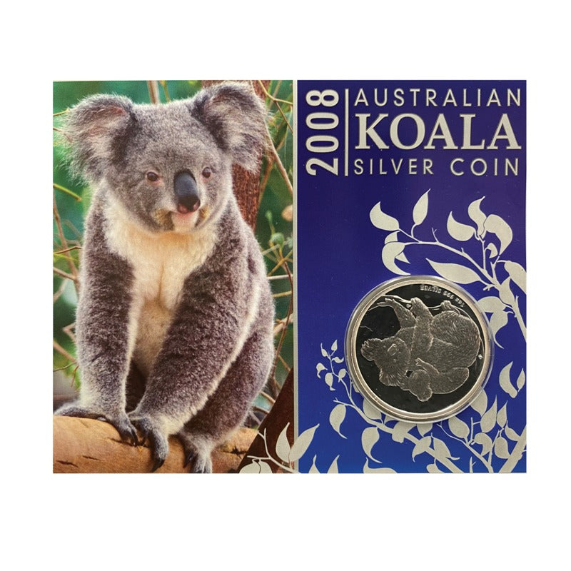 2008 Koala 1oz Silver UNC Carded