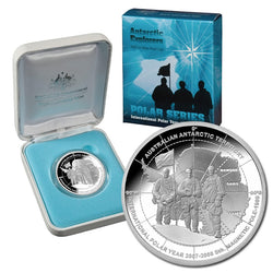 $5 2009 Polar Series - Antarctic Explorers Silver Proof