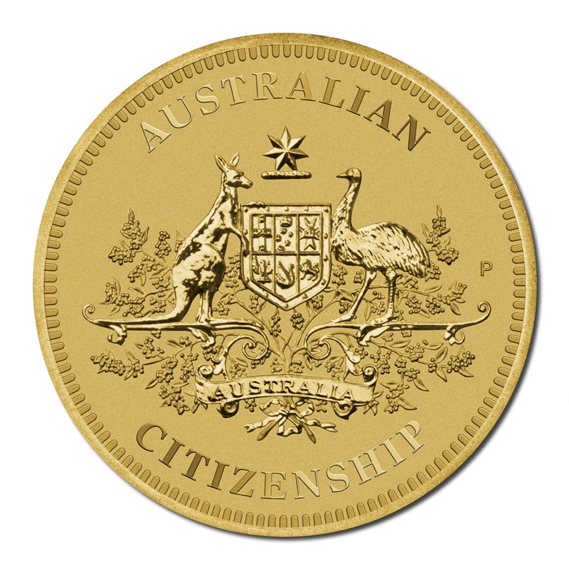 $1 2011 Australian Citizenship Carded UNC