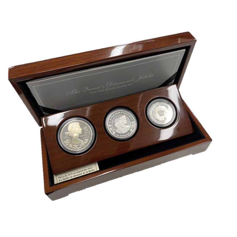 2012 Diamond Jubilee Royal Silver Set