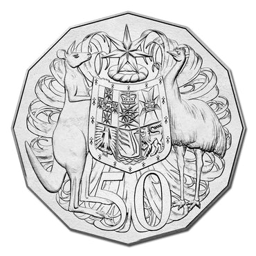 50c 2016 50th Anniversary of Decimal Currency - Changeover UNC