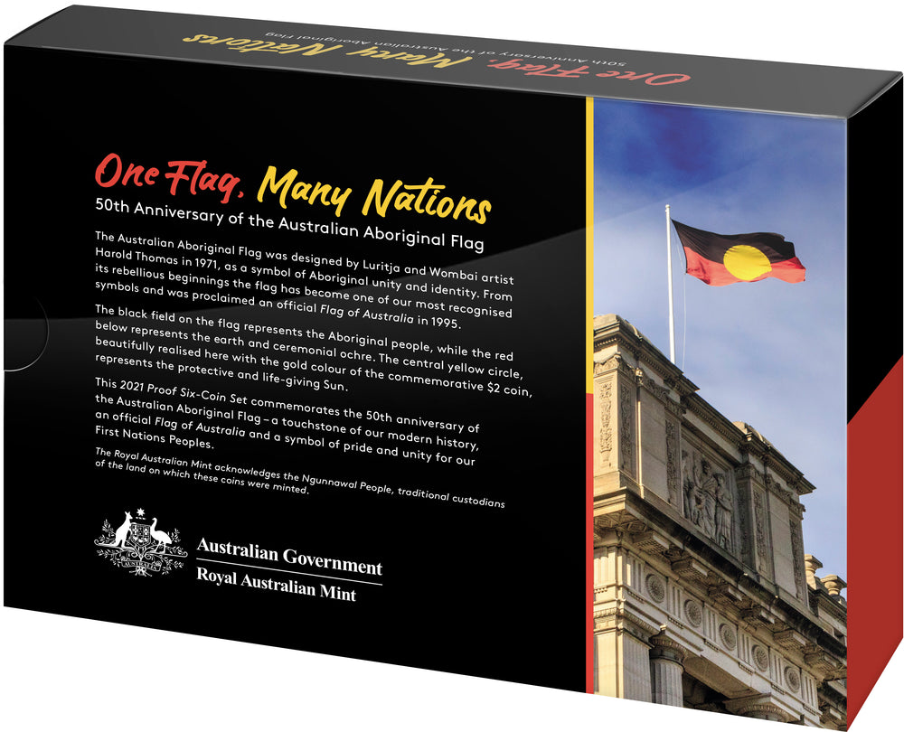 2021 Proof Set - Australian Aboriginal Flag