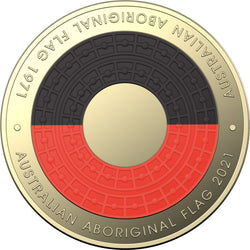 2021 Proof Set - Australian Aboriginal Flag