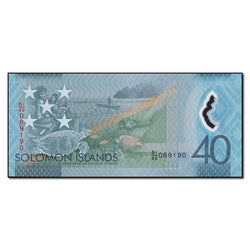 Solomon Islands (2018) 40 Dollars P.New CFU