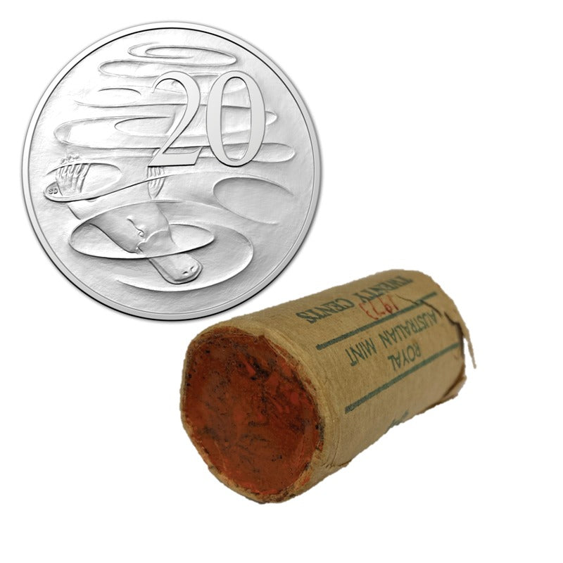 20c 1973 Royal Australian Mint Roll