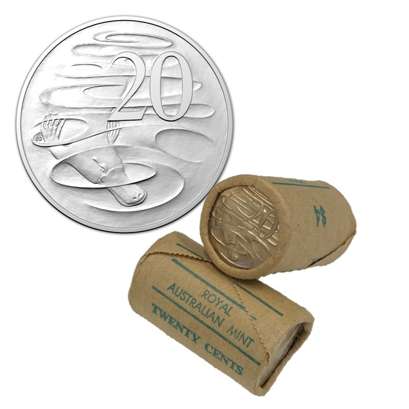 20c 1975 Royal Australia Mint Roll