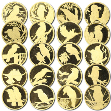 2009 Australian Kookaburra 20th Edition Gold Proof Set