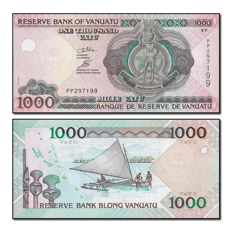 Vanuatu (2002) 1000 Vatu P.10 CFU