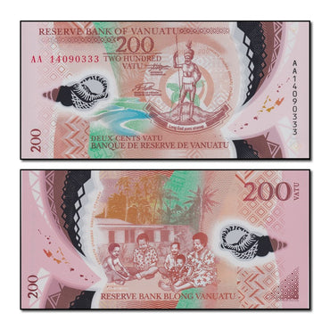 Vanuatu 2014 200 Vatu P.12 CFU