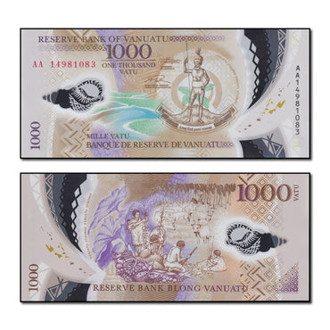 Vanuatu 2014 1000 Vatu P.13 CFU