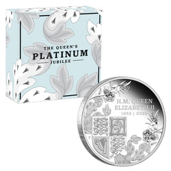 2022 Queen's Platinum Jubilee 1oz Silver Proof