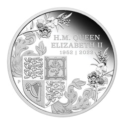 2022 Queen's Platinum Jubilee 1oz Silver Proof