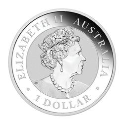 2022 Wombat 1oz Silver Coloured in Card