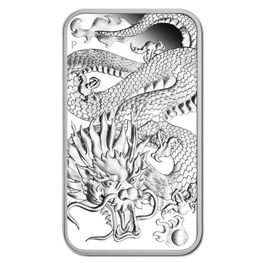 2022 Dragon Rectangular 1oz Silver Proof