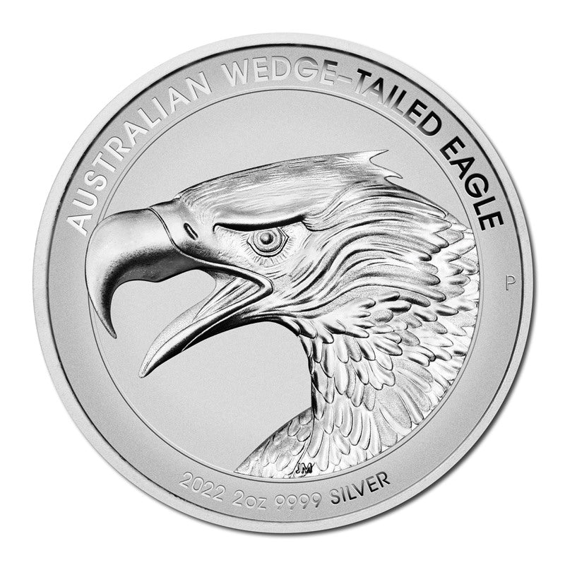 2022 Wedge-Tailed Eagle 2oz Silver High Relief Piedfort Enhanced Reverse Proof