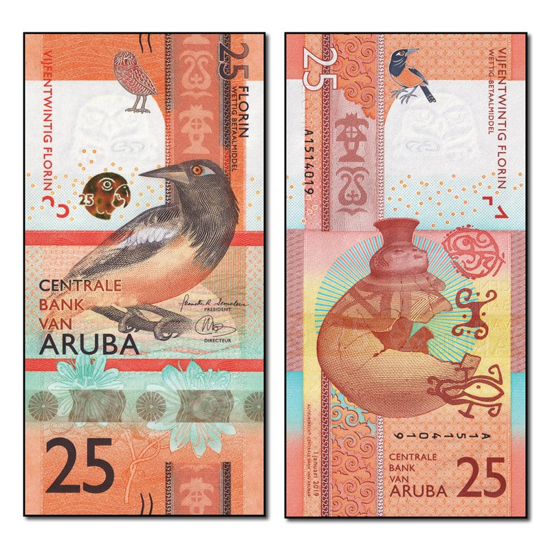 Aruba 2019 25 Florin P.22 CFU
