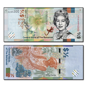 Bahamas 2019 50 Cents P.77 CFU