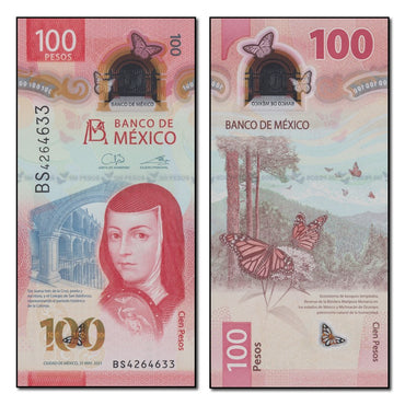 Mexico 2020-2022 100 Pesos P.134 CFU