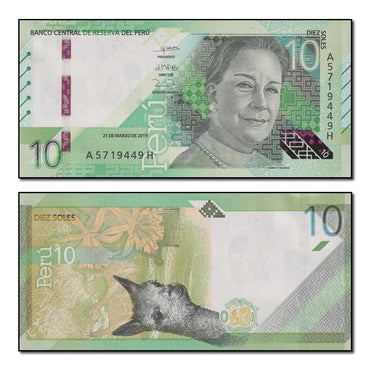 Peru 2019 10 Soles P.196 CFU