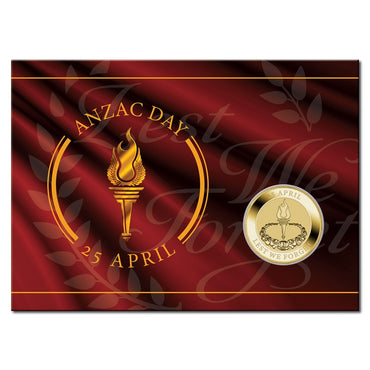 2023 $1 ANZAC Day - Lest We Forget UNC