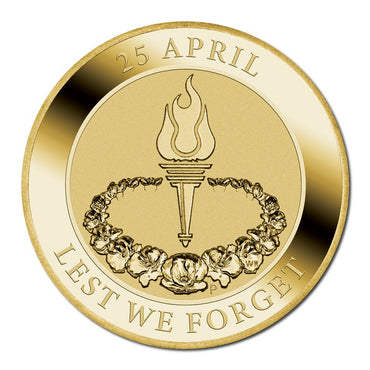 2023 $1 ANZAC Day - Lest We Forget UNC