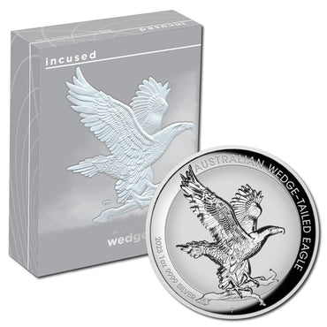 2023 Wedge-Tailed Eagle 1oz Silver High Relief Incused