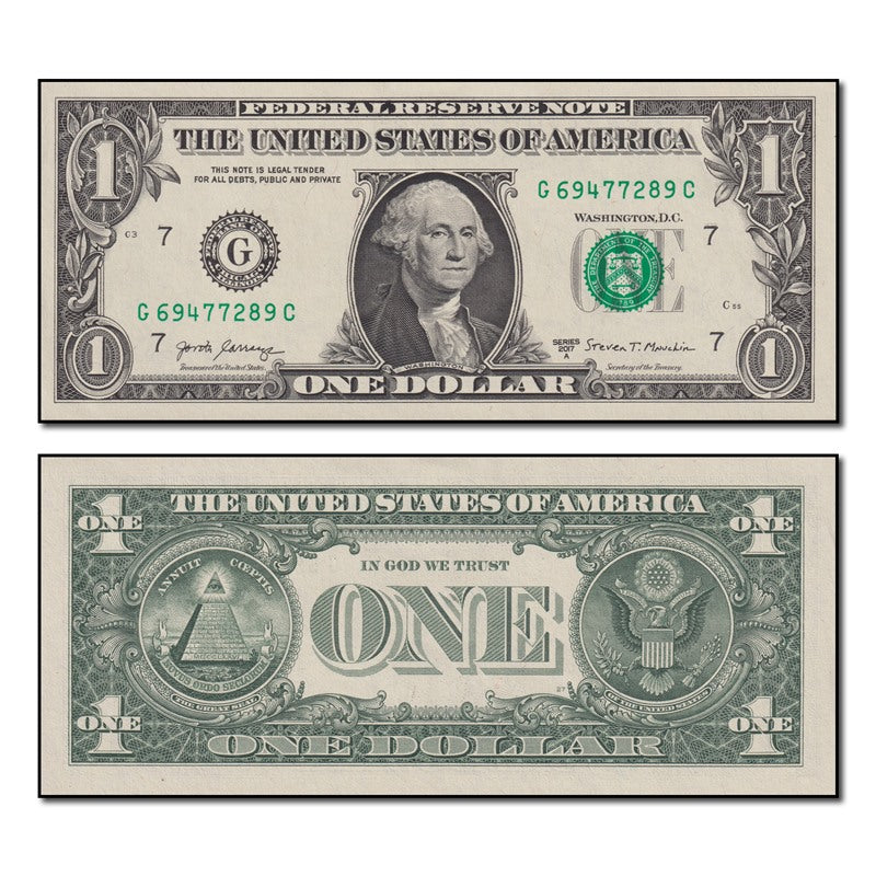United States of America (USA) 2017a 1 Dollar P.544a CFU