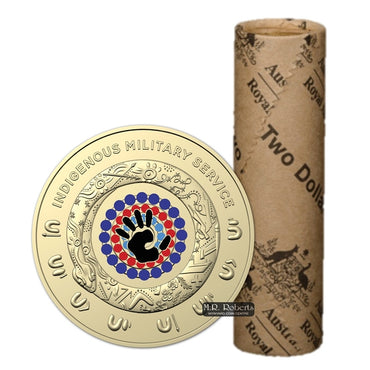 $2 2021 Indigenous Military Service Mint Roll