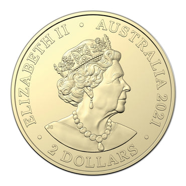 $2 2021 Australian Ambulance Services UNC