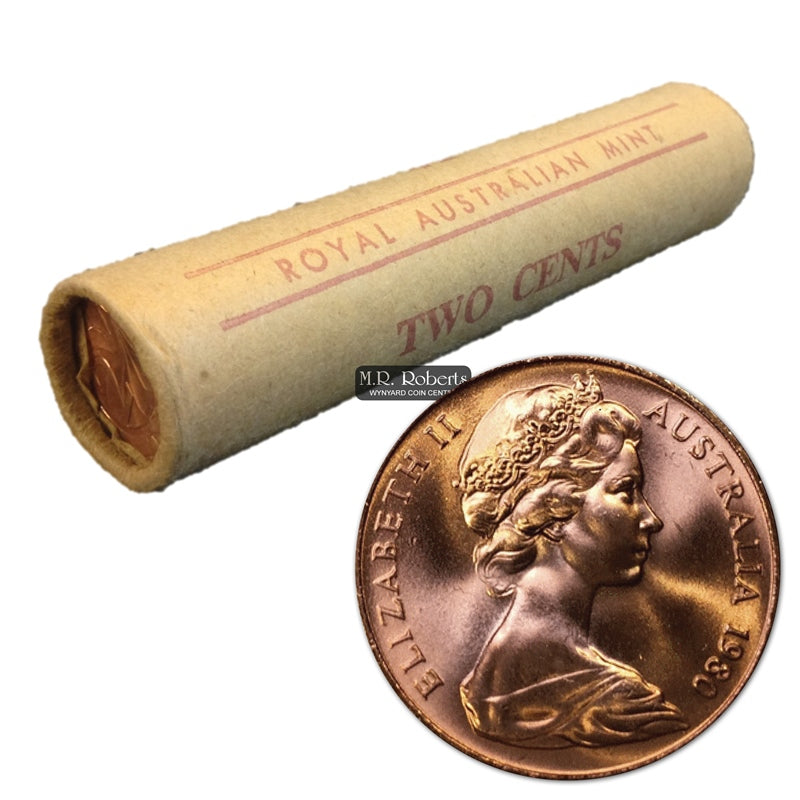 2c 1980 Royal Australian Mint Roll