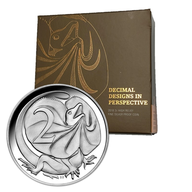 2c 2018 High Relief Fine Silver Proof