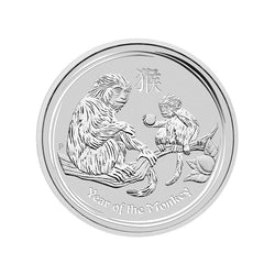 2016 Year of the Monkey 1/2oz Silver UNC