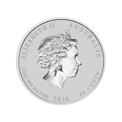 2016 Year of the Monkey 1/2oz Silver UNC