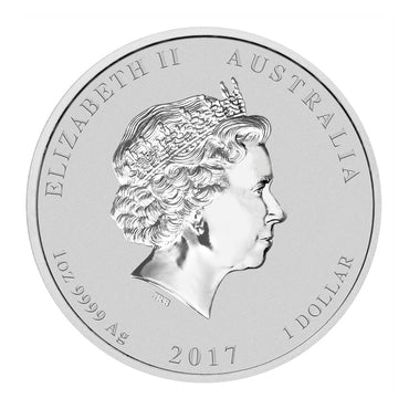 2017 Year of the Rooster 1oz 99.99% Silver UNC