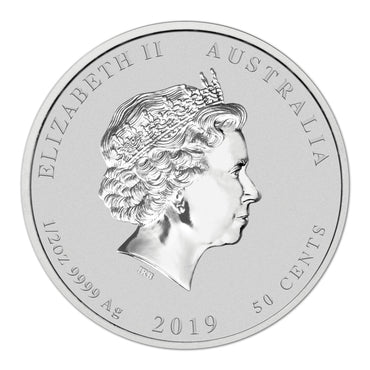 2019 Year of the Pig 1/2oz Silver UNC
