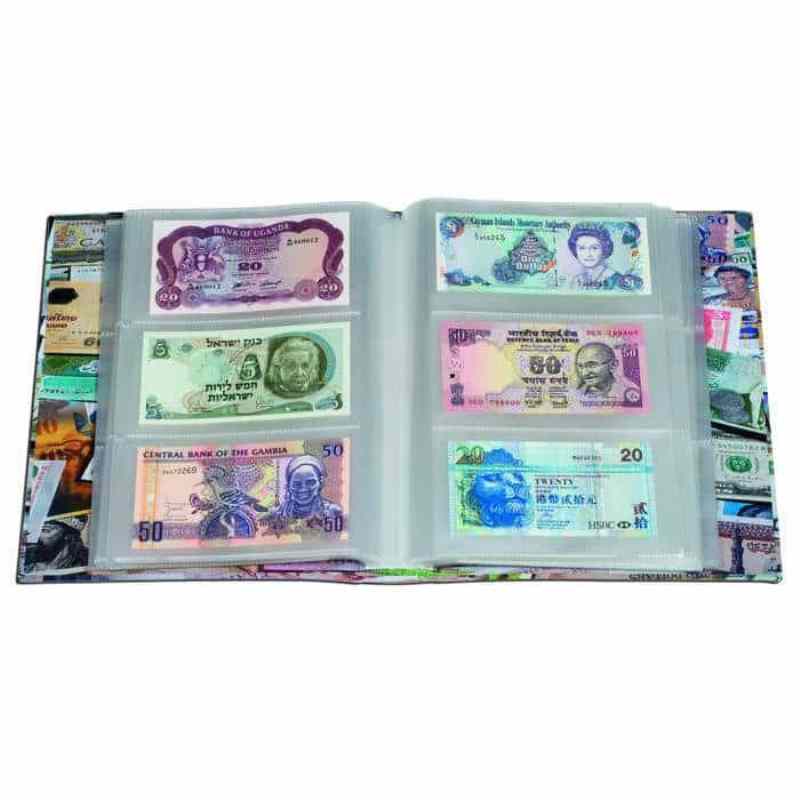 Lighthouse Banknote Album - Fits 300 Notes